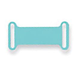 Plastic Slip-On Op-Tags (Light Blue/1,000 count)